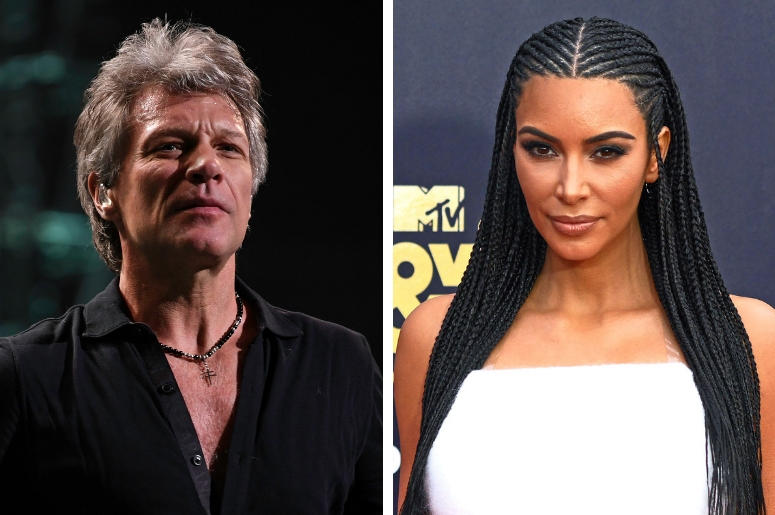 Jon Bon Jovi, Kim Kardashian Jon Bon Jovi, Kim Kardashian