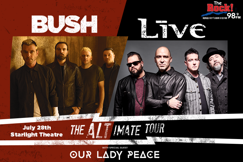 LIVE, Bush & Our Lady Peace LIVE, Bush & Our Lady Peace