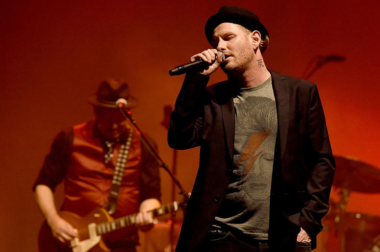 Singer Corey Taylor performs at Celebrating David Bowie at the Wiltern Theatre on January 24, 2017 in Los Angeles, California Singer Corey Taylor performs at Celebrating David Bowie at the Wiltern Theatre on January 24, 2017 in Los Angeles, California