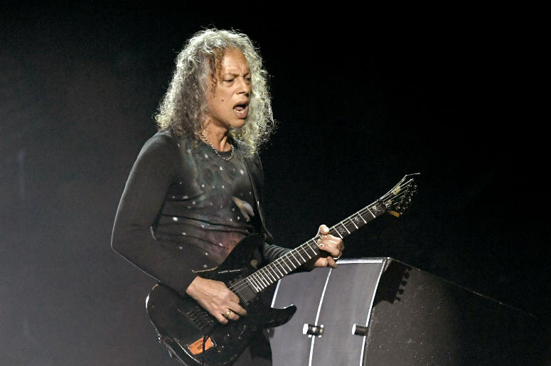 Kirk Hammett performs at I Am The Highway: A Tribute to Chris Cornell at the Forum on January 16, 2019 Kirk Hammett performs at I Am The Highway: A Tribute to Chris Cornell at the Forum on January 16, 2019