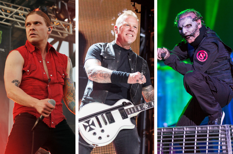 Shinedown | Metallica | Slipknot Shinedown, Metallica, Slipknot