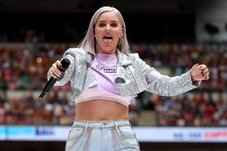 Anne-Marie 6/9/2018 - Anne-Marie on stage during Capital's Summertime Ball with Vodafone at Wembley Stadium, London.