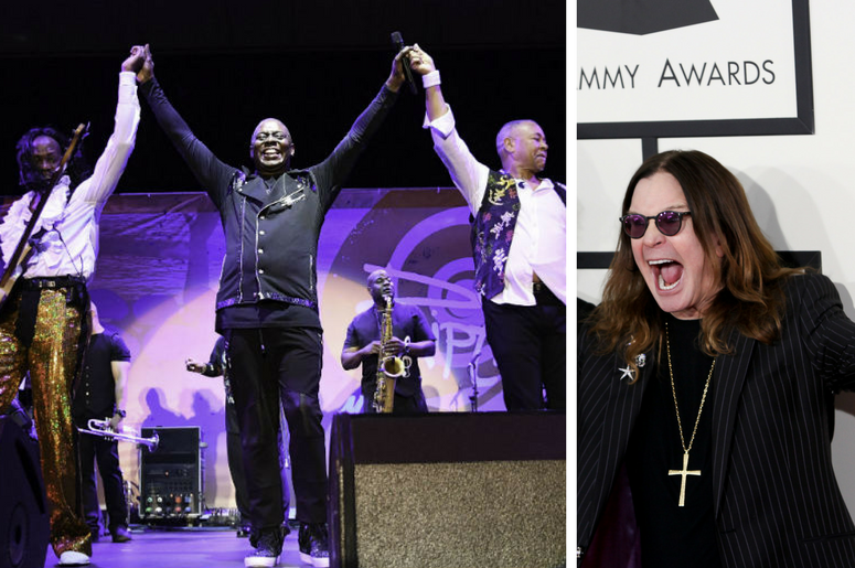 Ozzy Osbourne and Earth, Wind & Fire Ozzy Osbourne and Earth, Wind & Fire