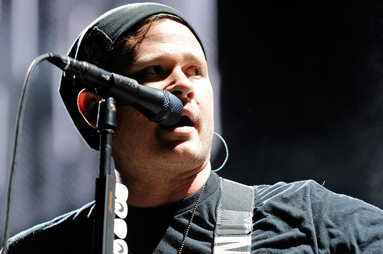 Blink-182 singer/guitarist Tom DeLonge performs at the Red Rock Casino as the band tours in support of the new album, "Neighborhoods" October 7, 2011 in Las Vegas, Nevada Blink-182 singer/guitarist Tom DeLonge performs at the Red Rock Casino as the band tours in support of the new album, "Neighborhoods" October 7, 2011 in Las Vegas, Nevada
