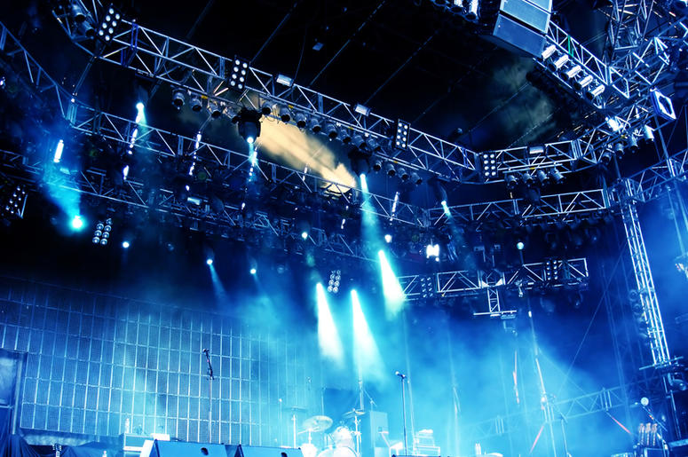Empty stage Empty stage