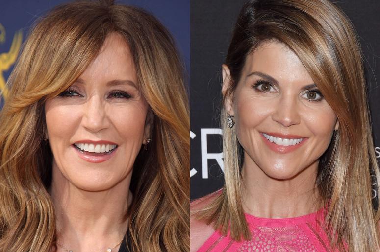 Felicity Huffman and Lori Loughlin Felicity Huffman and Lori Loughlin