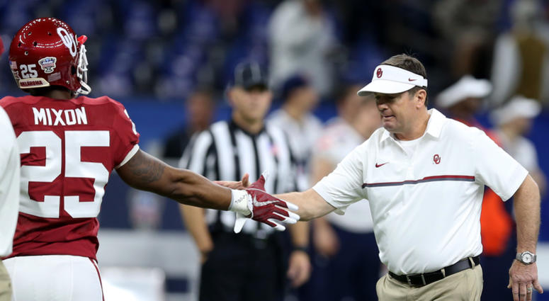 Bob Stoops Joe Mixon Oklahoma Sooners