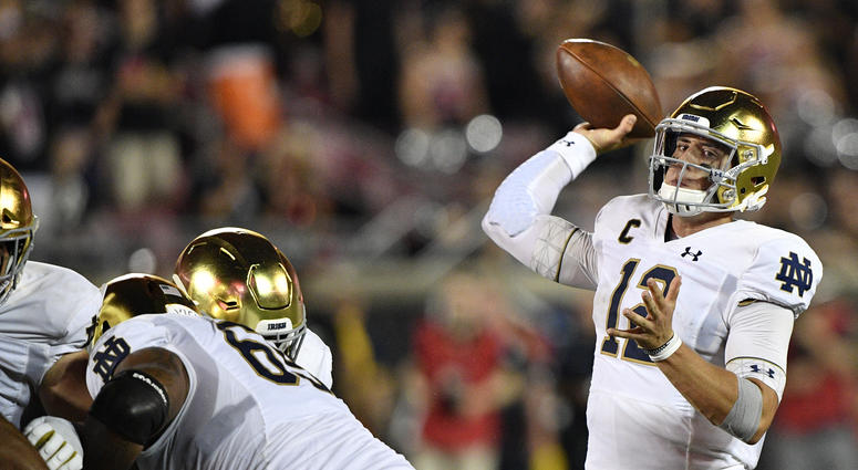 Ian Book Notre Dame