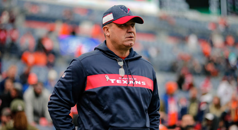 Houston Texans head coach Bill O'Brien looks on before a game against the Denver Broncos at Broncos Stadium at Mile High Houston Texans head coach Bill O'Brien looks on before a game against the Denver Broncos at Broncos Stadium at Mile High