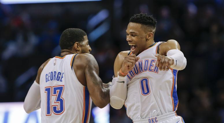 Paul George Russell Westbrook Thunder