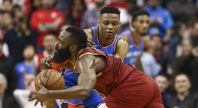 Russell Westbrook James Harden NBA