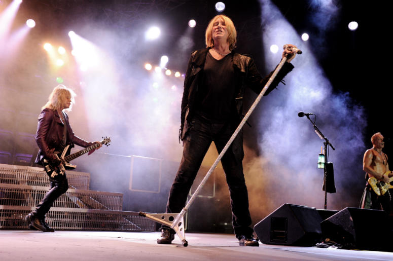 Def Leppard perform at the after party for the premiere of Warner Bros. Pictures' 'Rock Of Ages' Def Leppard perform at the after party for the premiere of Warner Bros. Pictures' 'Rock Of Ages'