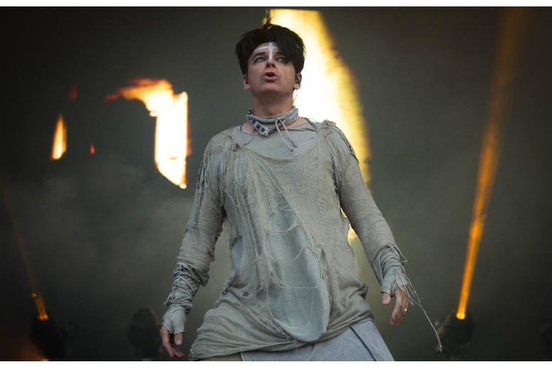 Gary Numan performs live on stage on day 2 of Bluedot Festival Gary Numan performs live on stage on day 2 of Bluedot Festival
