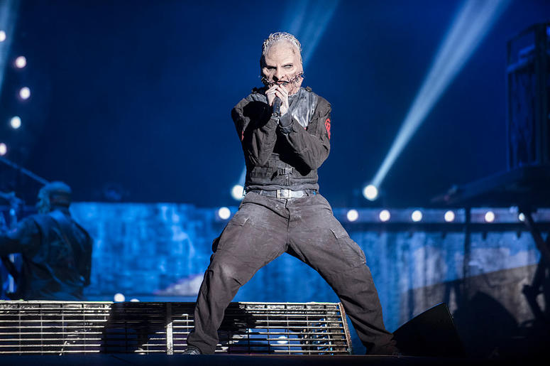 Corey Taylor from Slipknot performs at 2015 Rock in Rio on September 25, 2015 in Rio de Janeiro, Brazil Corey Taylor from Slipknot performs at 2015 Rock in Rio on September 25, 2015 in Rio de Janeiro, Brazil