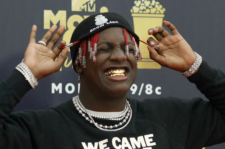 Lil Yachty 6/16/2018 - Rapper Lil Yachty attending the 2018 MTV Movie and TV Awards held at the Barker Hangar in Los Angeles, USA. PRESS ASSOCIATION Photo. Picture date: Saturday June 16, 2018.
