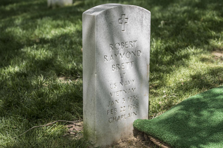 Gravesite of Father Robert Brett