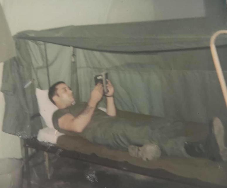 Dave Snavely, during his time in the Army. DaveSnavely