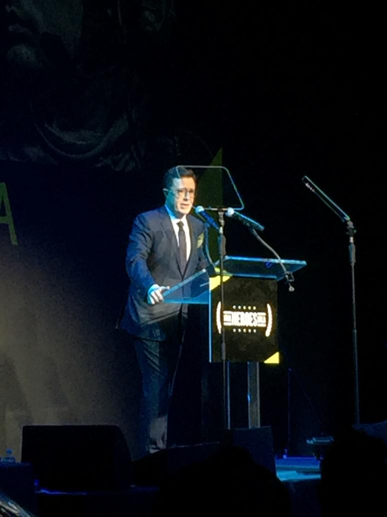 Stephen Colbert speaks at IAVA Gala