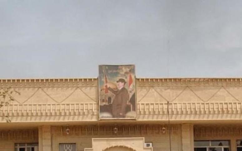 Saddam Hussein painting