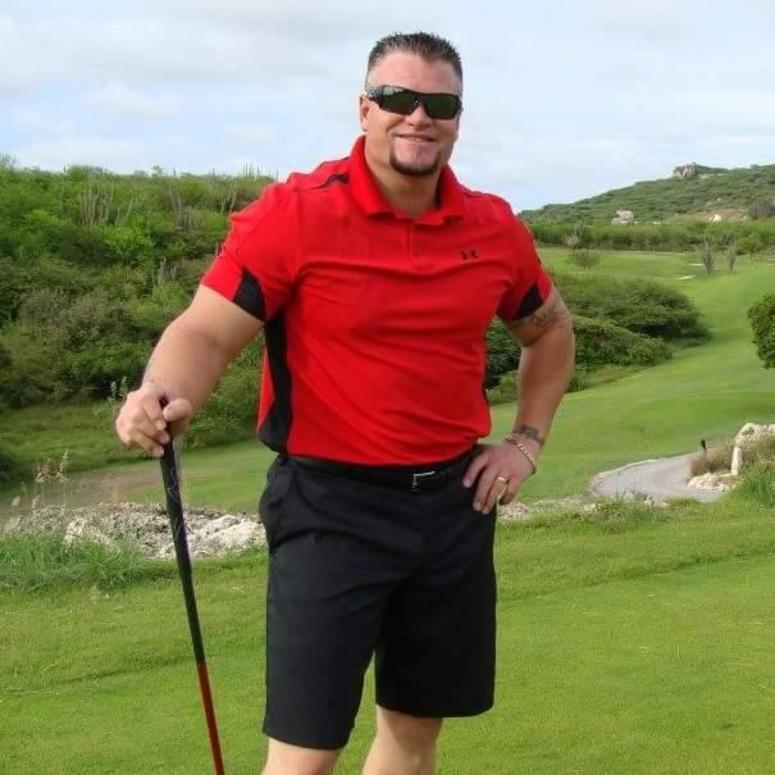 Brian Tally before his spinal injuries.