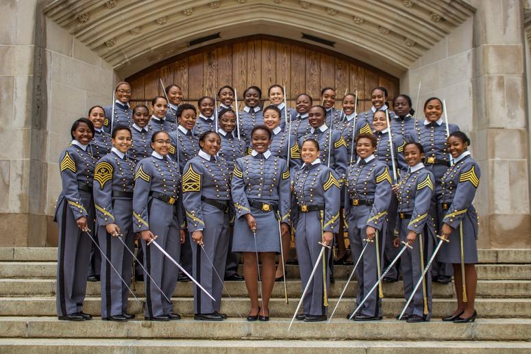 The most recent graduating class at West Point will include the largest class of African American female cadets West Point graduates largest class of black women in the history of the United States Military Academy