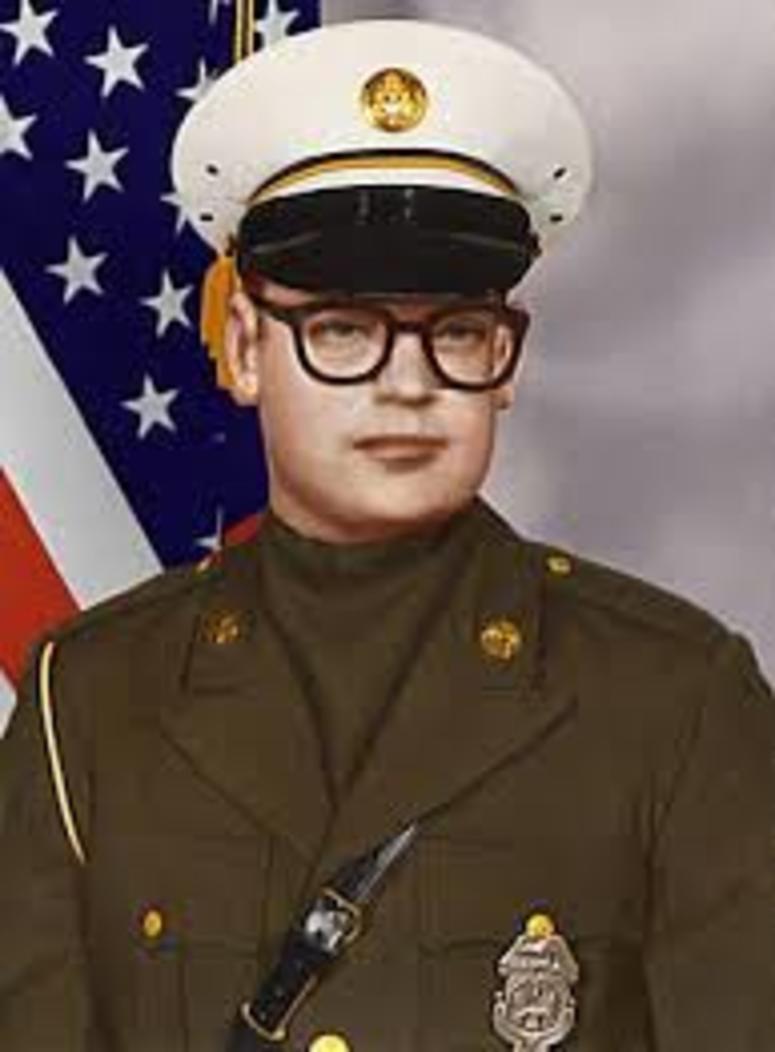 Jeffrey Dahmer in a US Army photo dated 1979