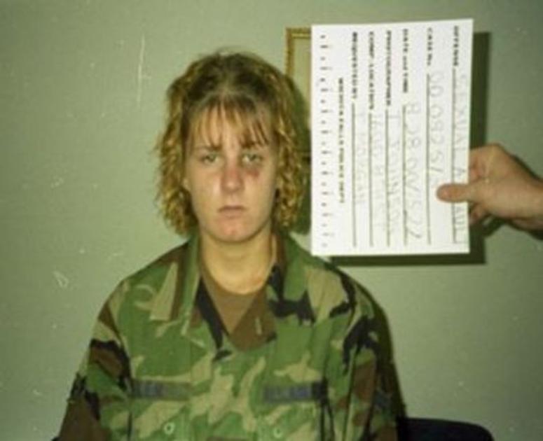 A photo of Harmony Allen taken after her 1997 rape at the hands of an instructor. Harmony Allen was raped three months into her Air Force career, her rapist has now been released due to a CAAF ruling