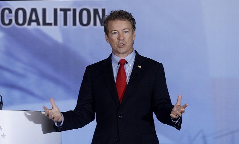 Rand Paul wants to give Iraq and Afghanistan veterans a $2,500 "victory bonus."