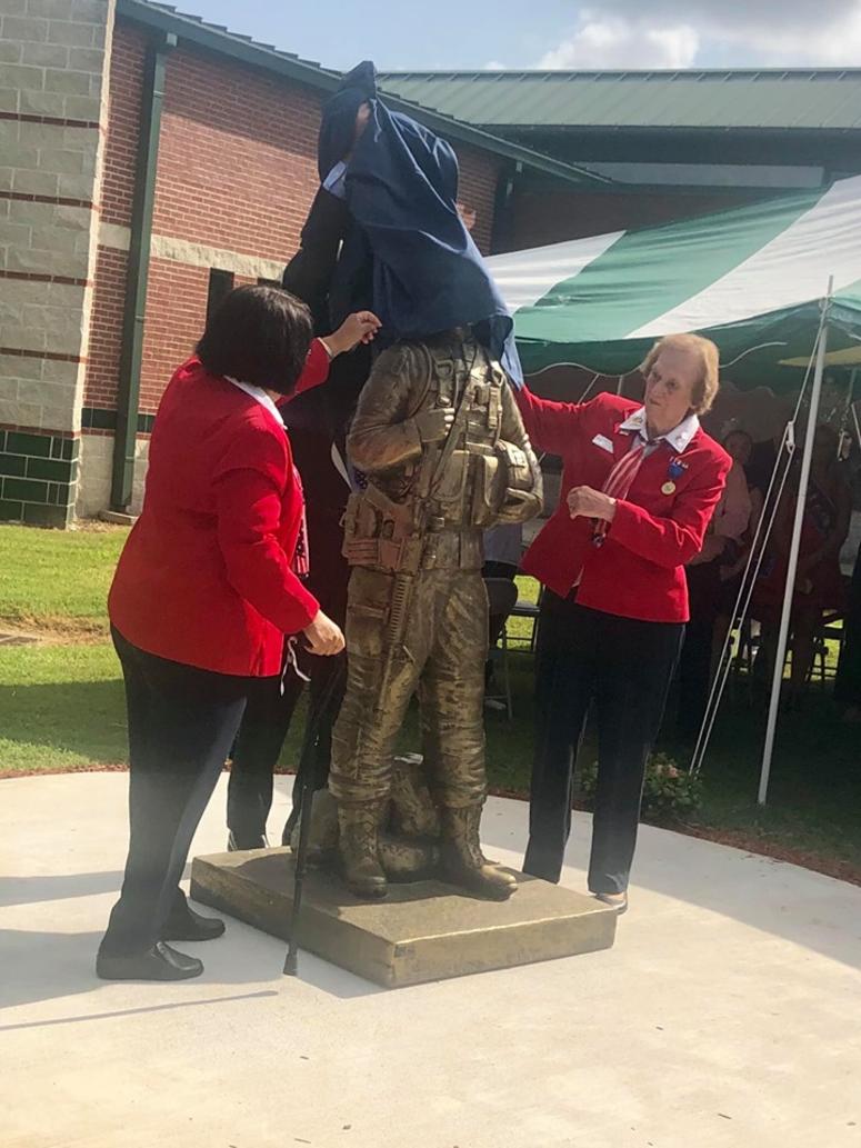 Statue unveiling