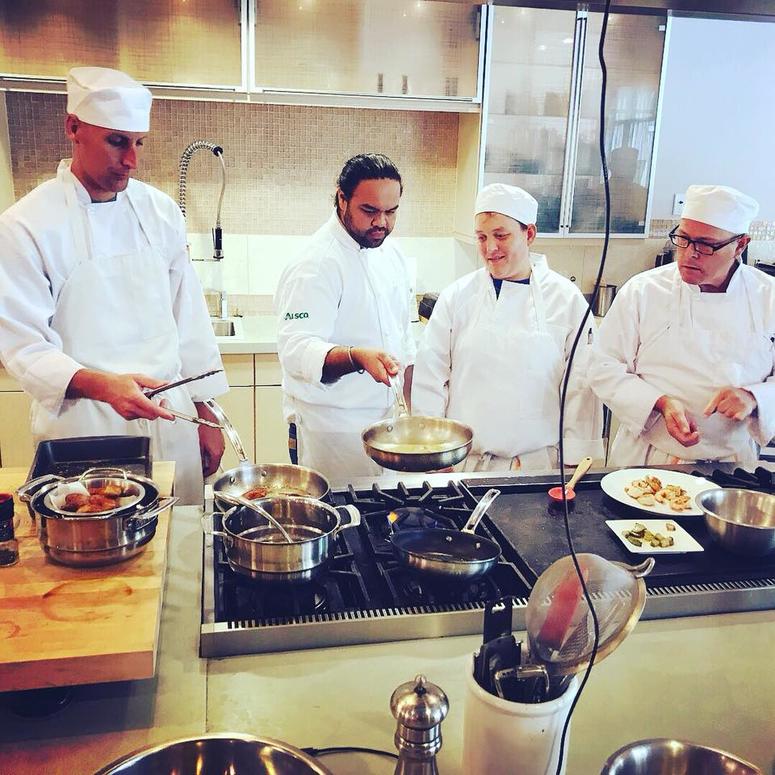 Vets2Success aims to help vets find careers and rehabilitate through the culinary arts