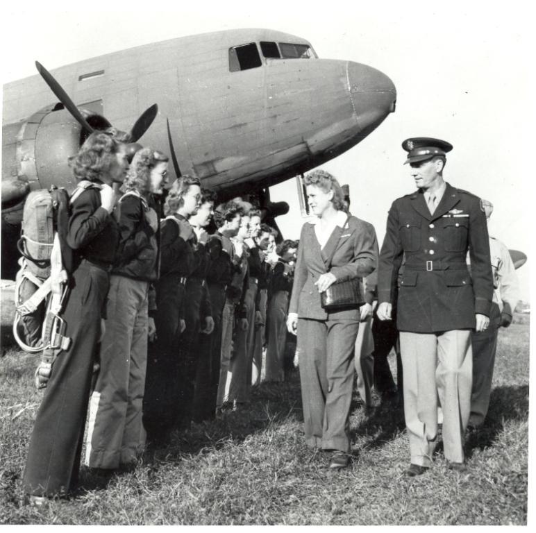 Jacqueline Cochran, founder of Women's Flying Training Detachment