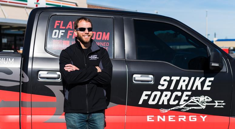 Former SEAL Sean Matson now serves as President of Strike Force Energy Drink