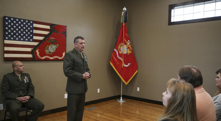 U.S. Marine Brig. Gen. Kurt W. Stein, Director of Marine and Family Programs, Nov. 2017 U.S. Marine Brig. Gen. Kurt W. Stein, Director of Marine and Family Programs, Nov. 2017