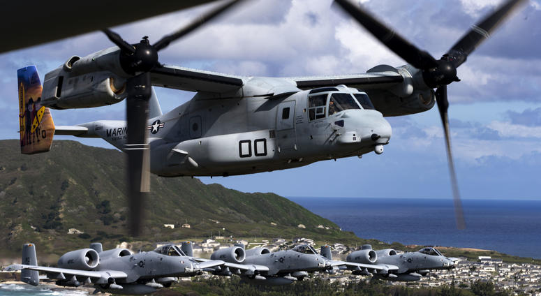 Warthogs take over Hawaiian skies
