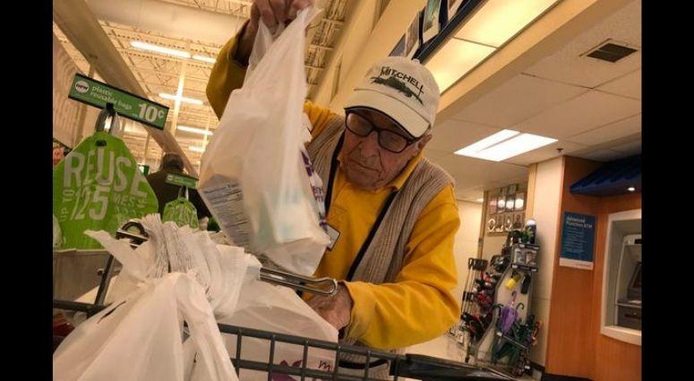 "Benny" Ficeto, aka "Benny the Bagger" is a local legend at a Stop and Shop in New Jersey "Benny" Ficeto, aka "Benny the Bagger" is a local legend at a Stop and Shop in New Jersey