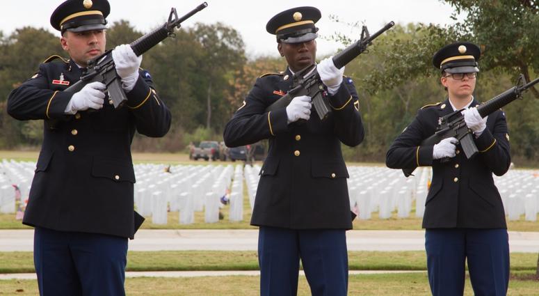 Rifle Squad, Fort Sam Houston National Cemeery