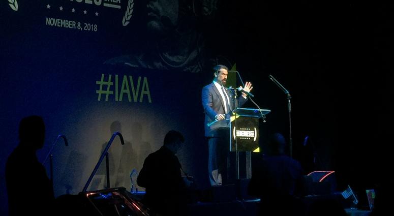 Marine Veteran Rob Riggle at IAVA Gala