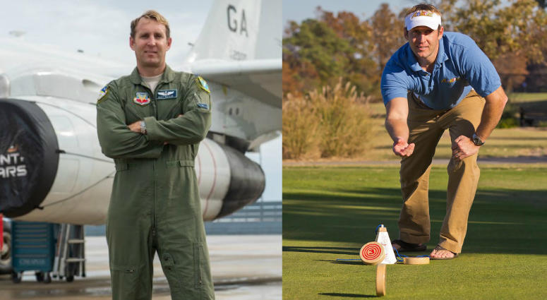 Retired Air Force officer Matt Butler created Rollors, an outdoor game with elements of bocce, horseshoes and bowling Retired Air Force officer Matt Butler is the creator of Rollors