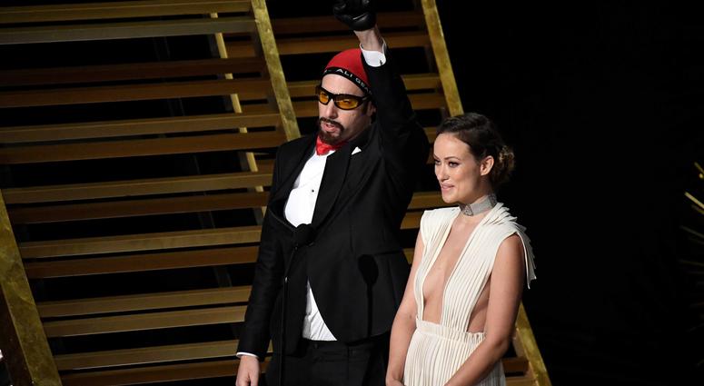Sacha Baron Cohen at 88th Academy Awards