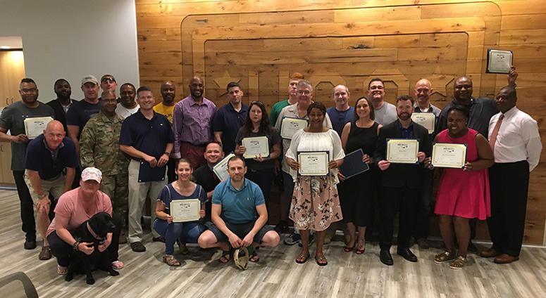Project Next S.T.E.P's most recent PMP class