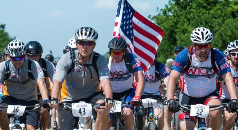 President George W. Bush participates in the Bush Center Warrior 100K Ride President George W. Bush participates in the Bush Center Warrior 100K Ride