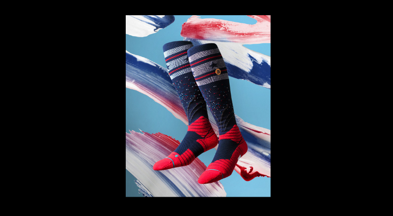 MLB will celebrate the Fourth of July with special America socks. MLB will celebrate the Fourth of July with special America socks.