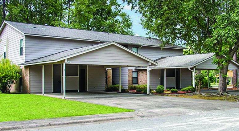 A sample of on-post residences on Fort Stewart, Georgia. Top Pentagon leaders say they'll fix unacceptable conditions on military bases