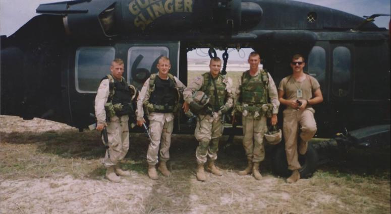 SFC Robert Gallagher, 1LT Larry Moores, 1LT Larry Perino, SFC Sean Watson and CW4 Stan Woods. SFC Robert Gallagher, 1LT Larry Moores, 1LT Larry Perino, SFC Sean Watson and CW4 Stan Woods.