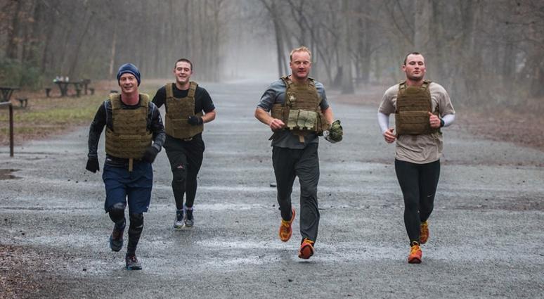 Shepherds Men team members raise money for the Military SHARE initiative each Memorial Day Week Shepherds Men team members take part in the 2016 event
