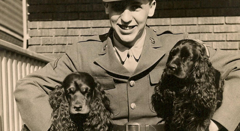 Vincent J Rogers and pups