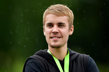 Justin Bieber attends a practice round prior to the 2017 PGA Championship Justin Bieber attends a practice round prior to the 2017 PGA Championship