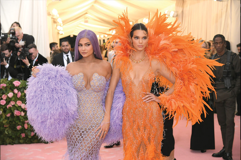 Kylie Jenner and Kendall Jenner attend The 2019 Met Gala Celebrating Camp: Notes on Fashion at Metropolitan Museum of Art on May 06, 2019 in New York City. (Photo by Neilson Barnard/Getty Images)