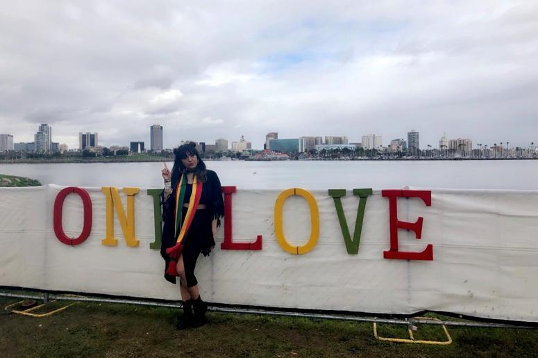 Alexia at One Love Cali Reggae Fest