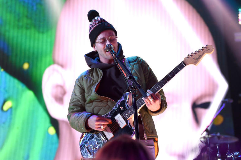 John Gourley of 'Portugal. The Man' performs onstage at Dick Clark's New Year's Rockin' Eve with Ryan Seacrest 2018 on December 31, 2017 in Los Angeles, California John Gourley of 'Portugal. The Man' performs onstage at Dick Clark's New Year's Rockin' Eve with Ryan Seacrest 2018 on December 31, 2017 in Los Angeles, California